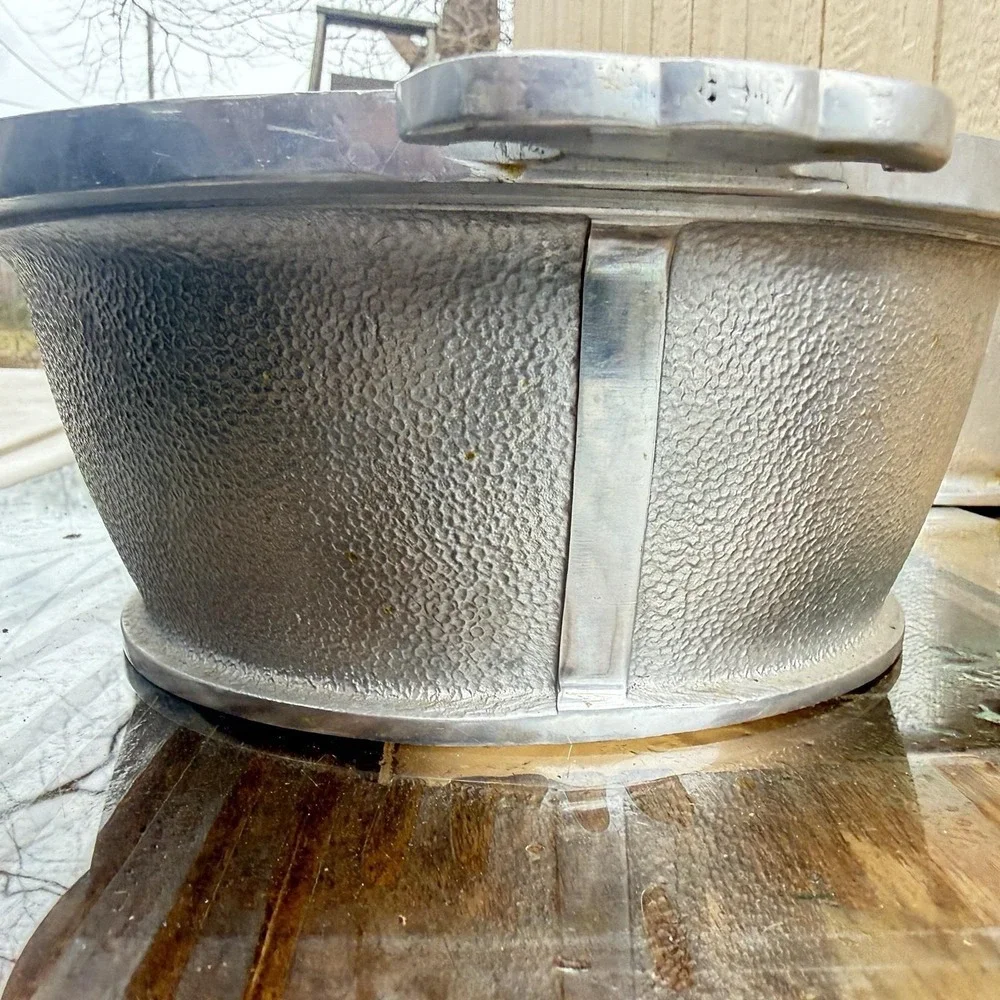 Vintage Lot of 5 Guardian Service Ware Aluminum Pots Missing 1 Lid